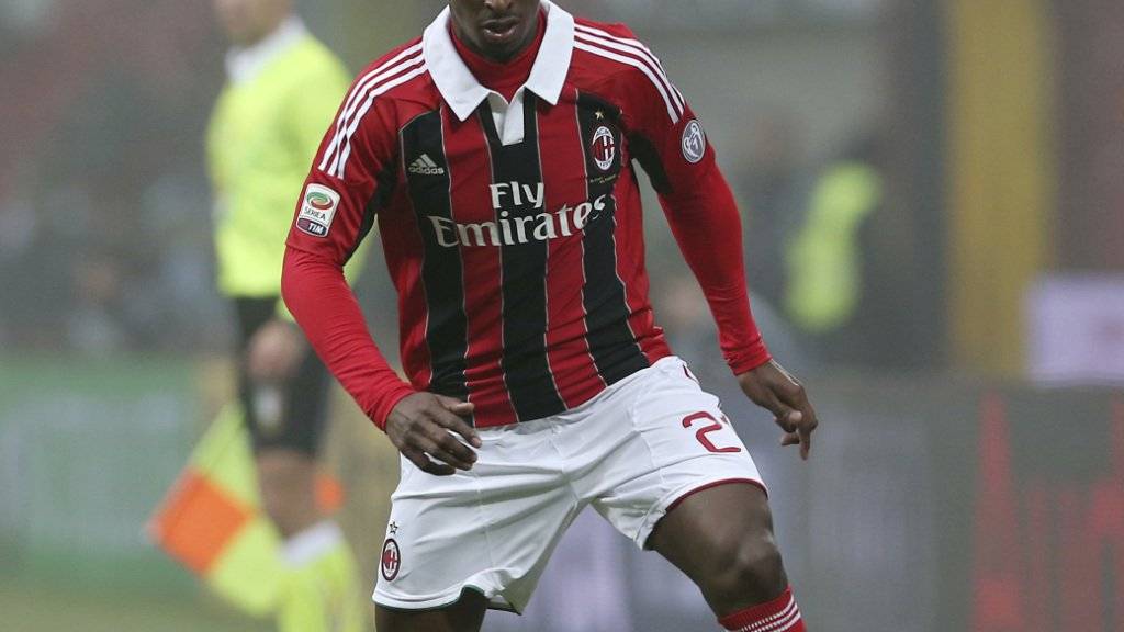 Kévin Constant im Trikot der AC Milan, das er sich zwischen 2012 und 2014 überstreifte