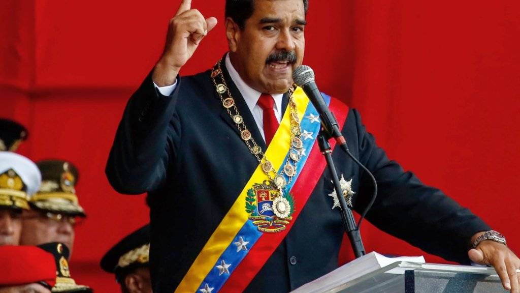 «Keine Sekunde nachlassen»: Venezuelas Präsident Nicolás Maduro. (Archivbild)