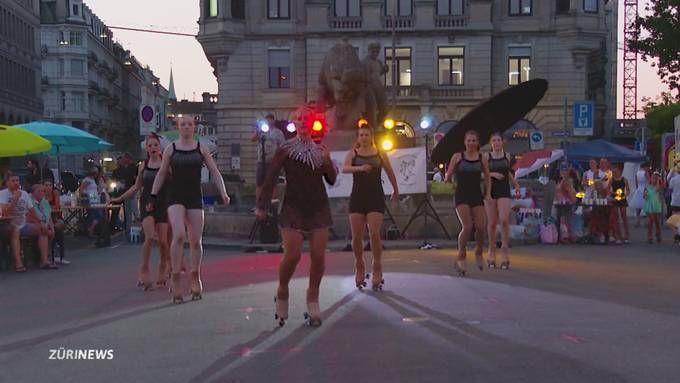 Rollschuh-Revival am Bürkliplatz