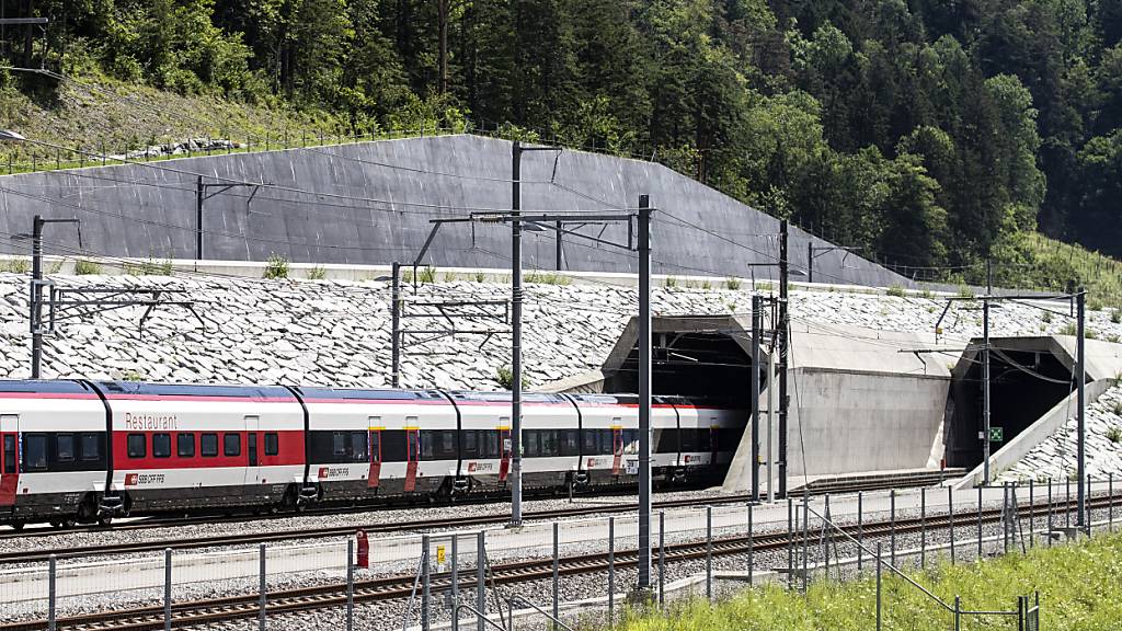 Der Bahnbetrieb durch den Gotthard-Basistunnel kann laut den SBB am 2. September wieder vollständig aufgenommen werden. (Archivbild)