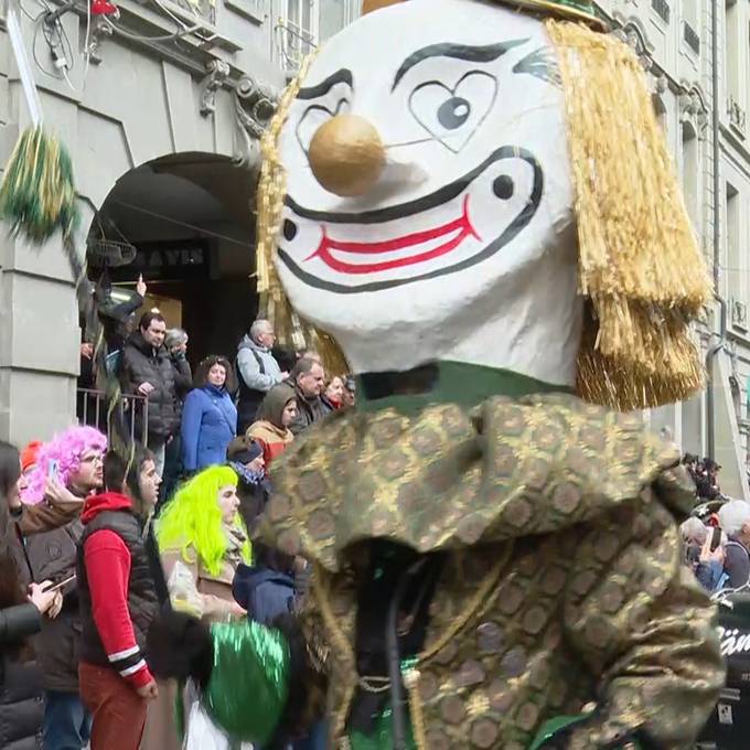 Konfetti, Guggen & viele bunte Kostüme: Das war der Berner Fasnachtsumzug