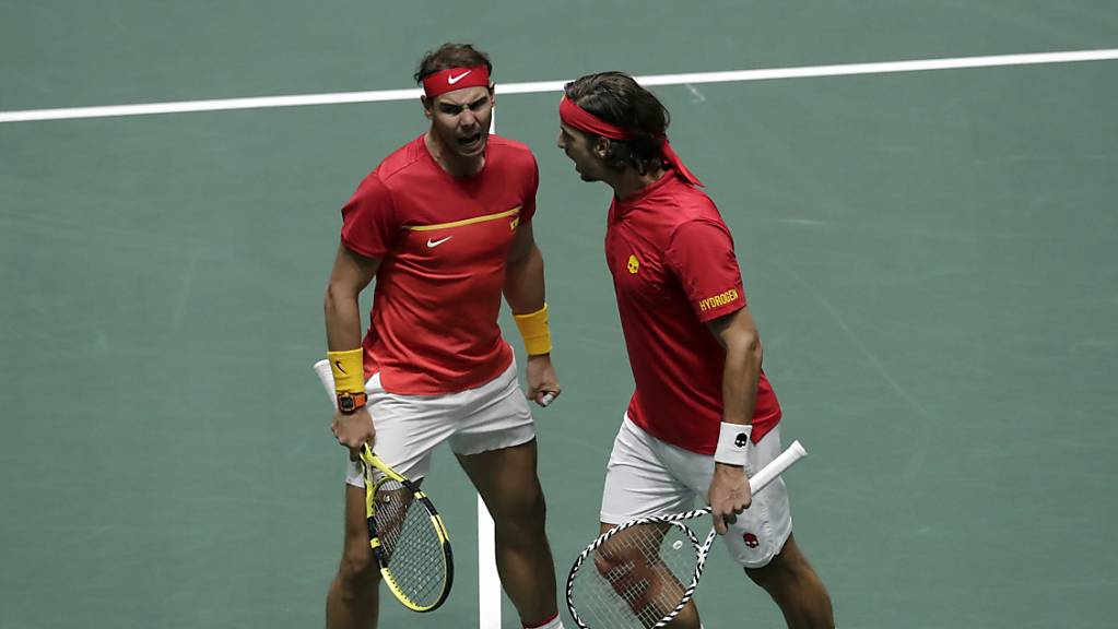 Rafael Nadal und Feliciano Lopez sorgten für den Finaleinzug der Spanier