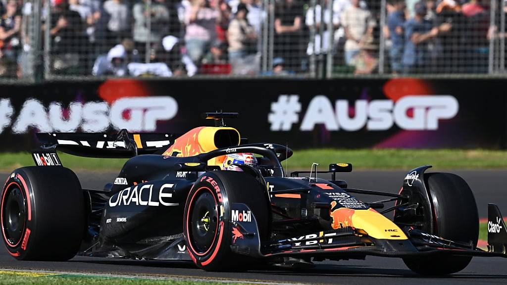 Möchte in Melbourne seinen Sieg aus dem Vorjahr wiederholen: Max Verstappen im Red Bull