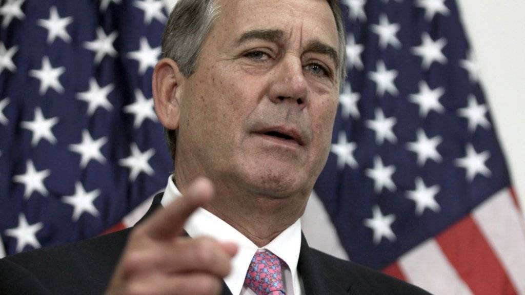 John Boehner, Ex-Vorsitzender des US-Repräsentantenhauses (Archiv)