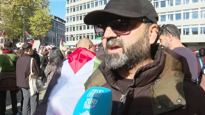 Demo in Zürich: «Wir sind nicht der Terror, sondern Zivilisten»