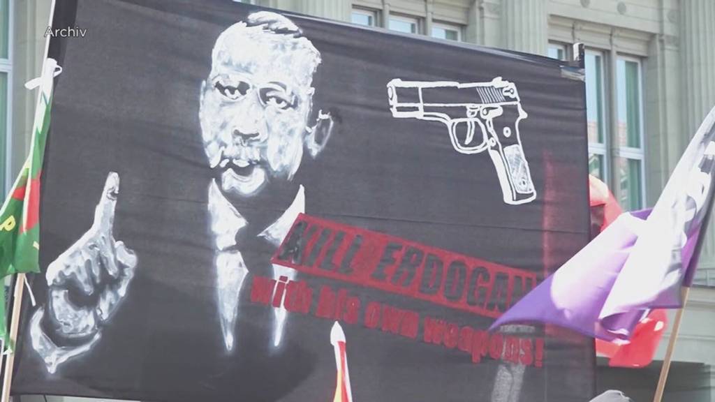 Geldstrafen für «Kill Erdogan»-Plakat bestätigt