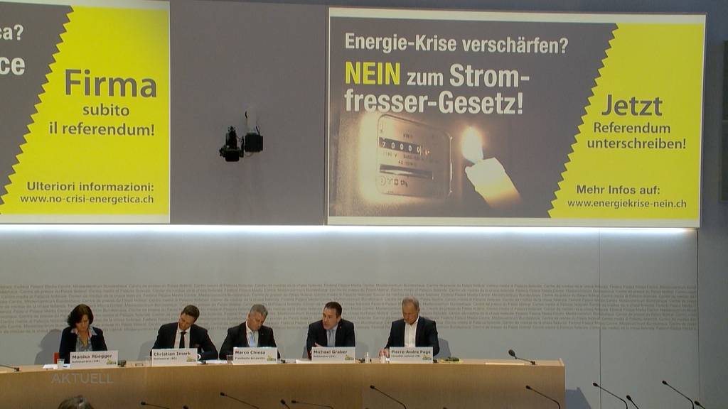 SVP lanciert Referendum gegen Klimaschutzgesetz