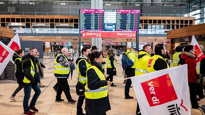 Streik an deutschen Flughäfen – Flugverkehr wird lahmgelegt
