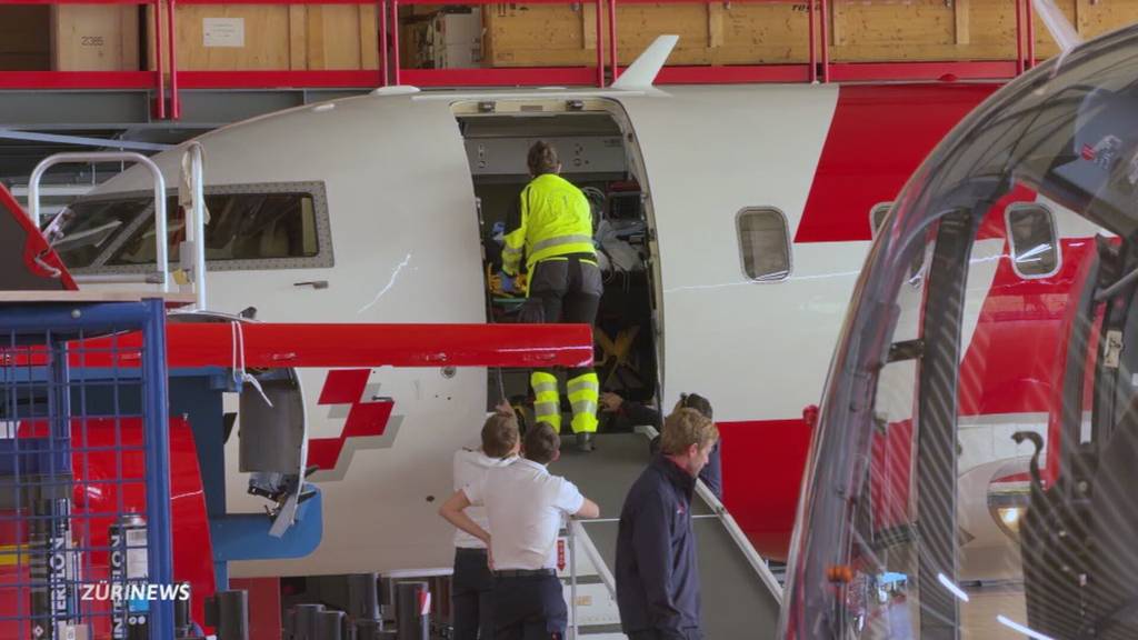 Brandopfer werden in Zürich behandelt