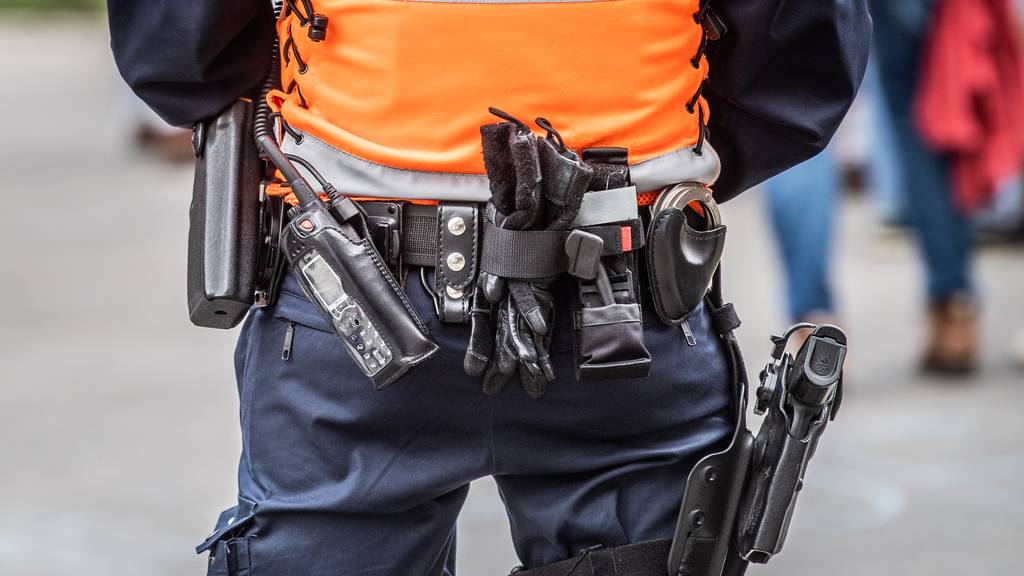Luzerner Polizei Verhaftung Polizist Dieb Waffe