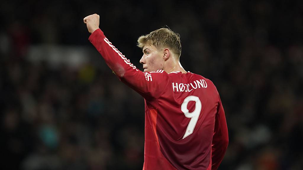 Rasmus Höjlund erzielte seine ersten beiden Tore unter dem neuen Coach