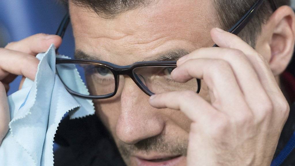 Basels Cheftrainer Raphael Wicky wird nach der Heimniederlage gegen Lausanne kritische Fragen beantworten müssen