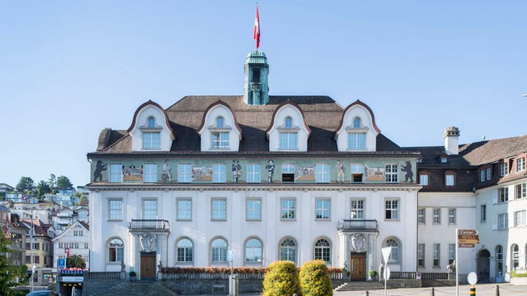 Die SP reichte die Initiative bei der Kantonskanzlei in Herisau, die sich im Regierungsgebäude befindet, ein. (Archivbild)