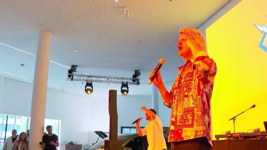 Konzert statt Kantine: Dabu Fantastic sorgen für Stimmung über Mittag
