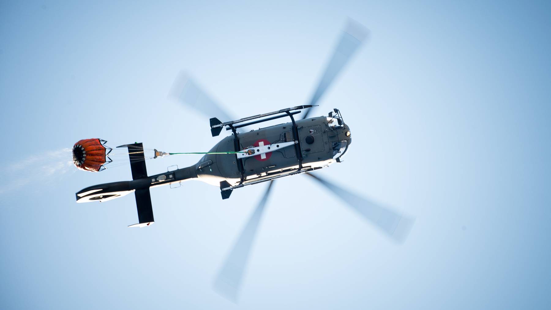 Einsatz eines Rettungshelikopters. (Symbolbild)