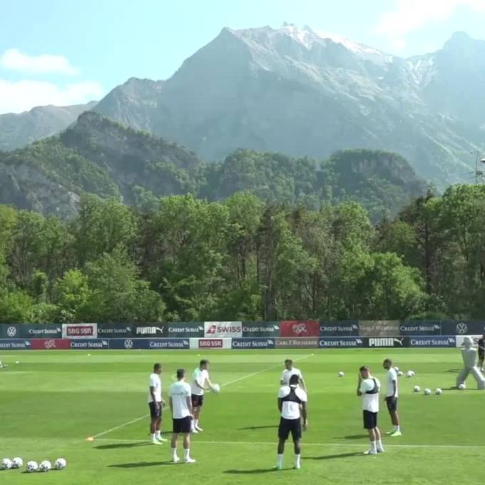 Schweizer Nati bereitet sich auf Testspiel gegen Liechtenstein vor