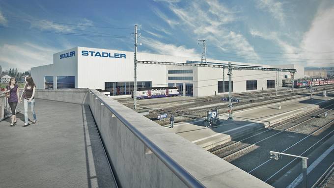 90 Millionen Franken: Stadler Rail baut neue Fabrik