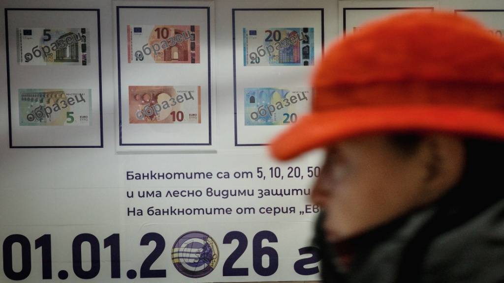 Bulgarien wird per 1. Januar 2026 Mitglied der Eurozone und damit von der Landeswährung Lew auf den Euro umstellen. (Archivbild)