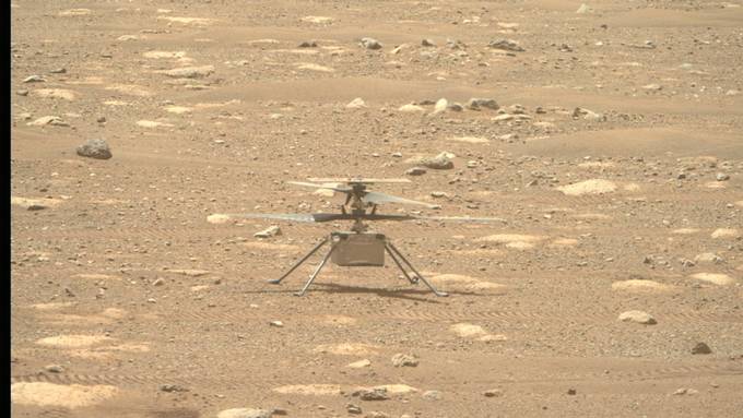 Mars-Helikopter «Ingenuity» absolviert erfolgreich dritten Flug