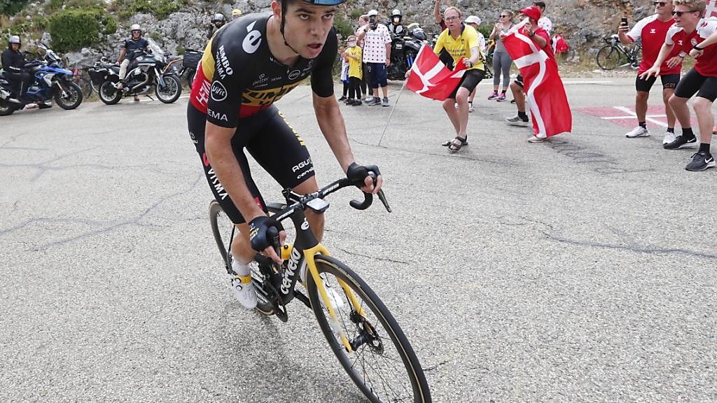 Fährt am Mont Ventoux allen davon: Der Belgier Wout Van Aert gewinnt die 11. Etappe der 108. Tour de France