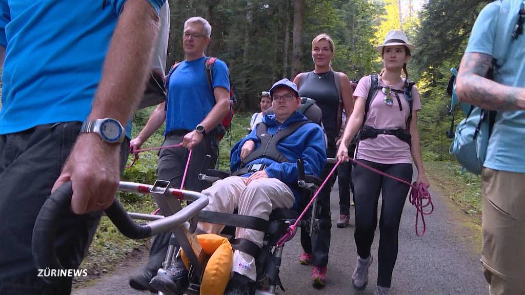 Rollstuhl-Trekking zum Stöcklichrüz