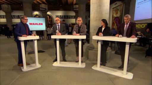 Talk zu den Resultaten: Der Regierungsrat