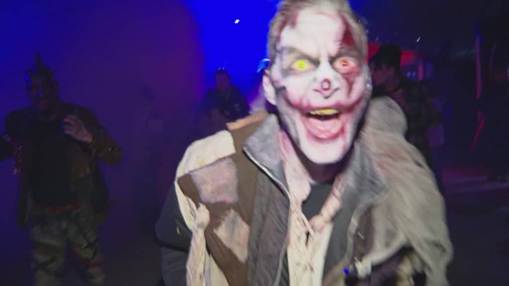 Halloween-Fans feiern im Europapark