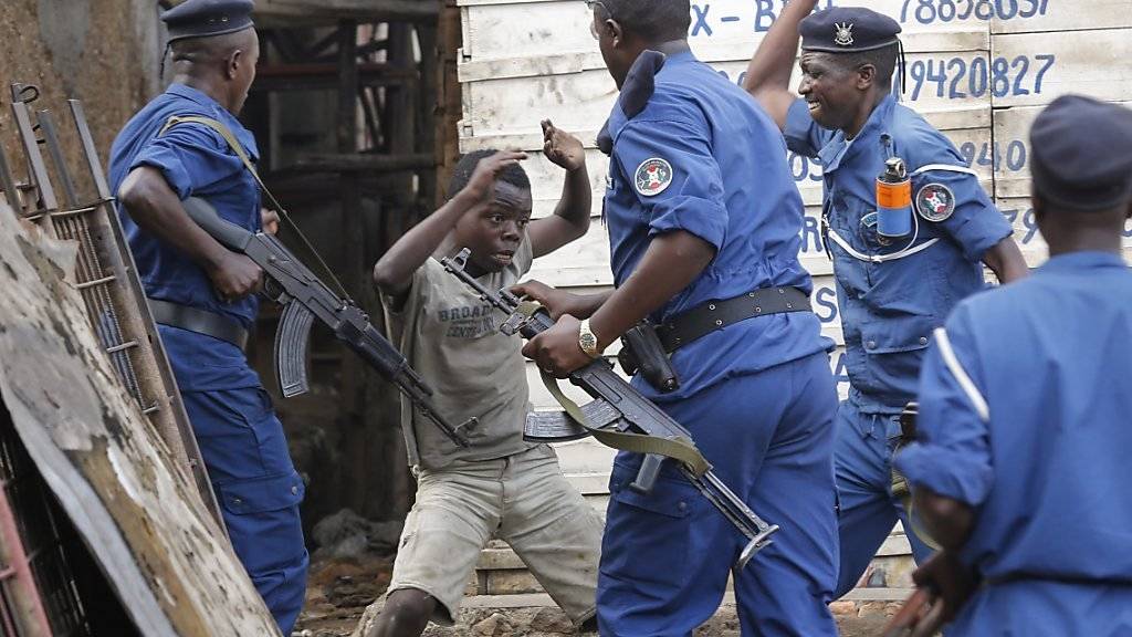 Aufstand in Burundi: Nach den Wirren im Zuge der Wahlen schickt die UNO eine Polizeimission in das afrikanische Land. (Archivbild)