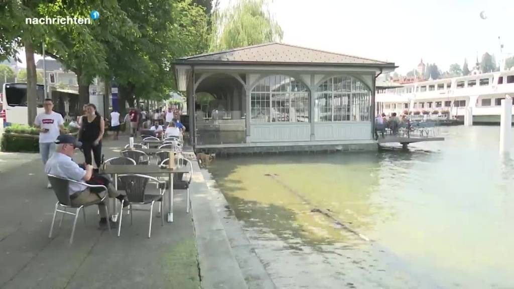 Vierwaldstättersee geht zurück