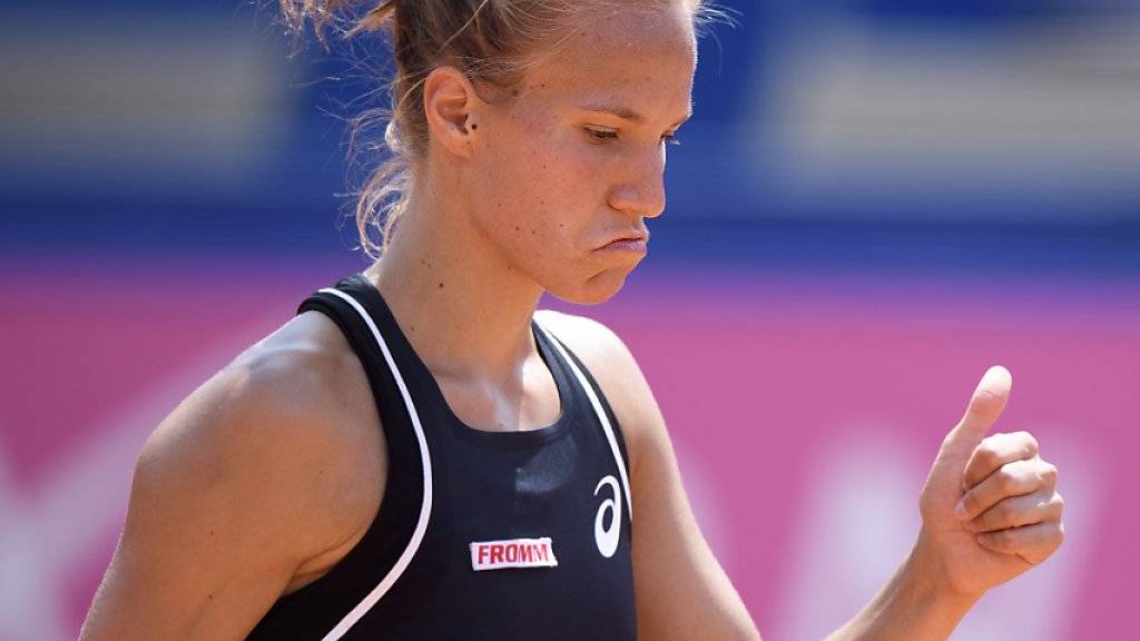Viktorija Golubic feierte einen Auftaktsieg am WTA-Turnier in Hiroshima