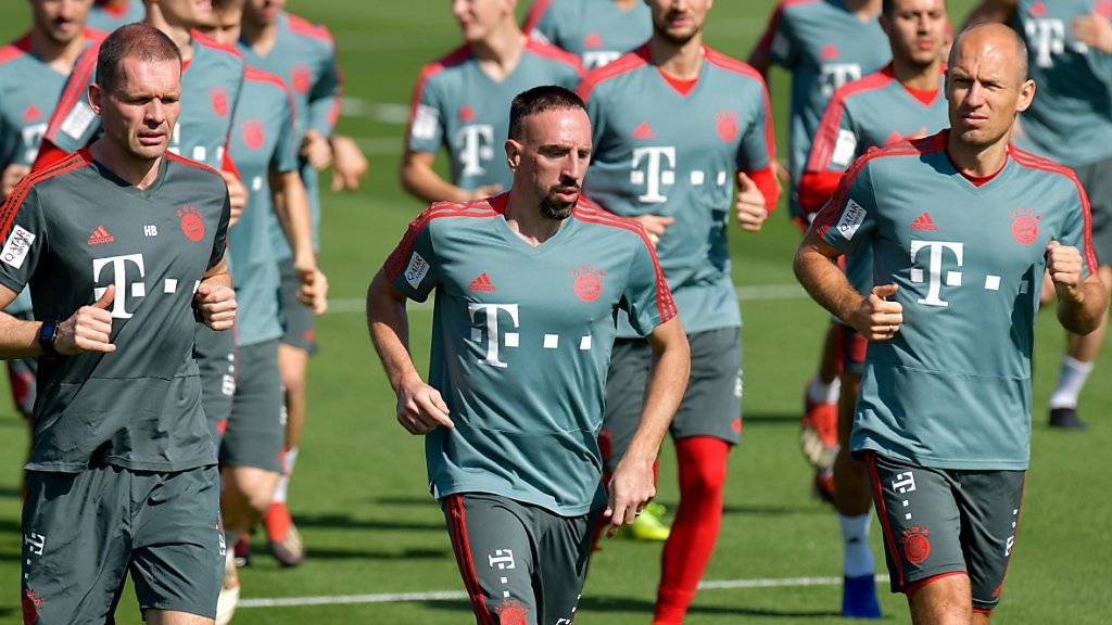 Franck Ribéry ist derzeit mit Bayern München in Katar im Trainingslager