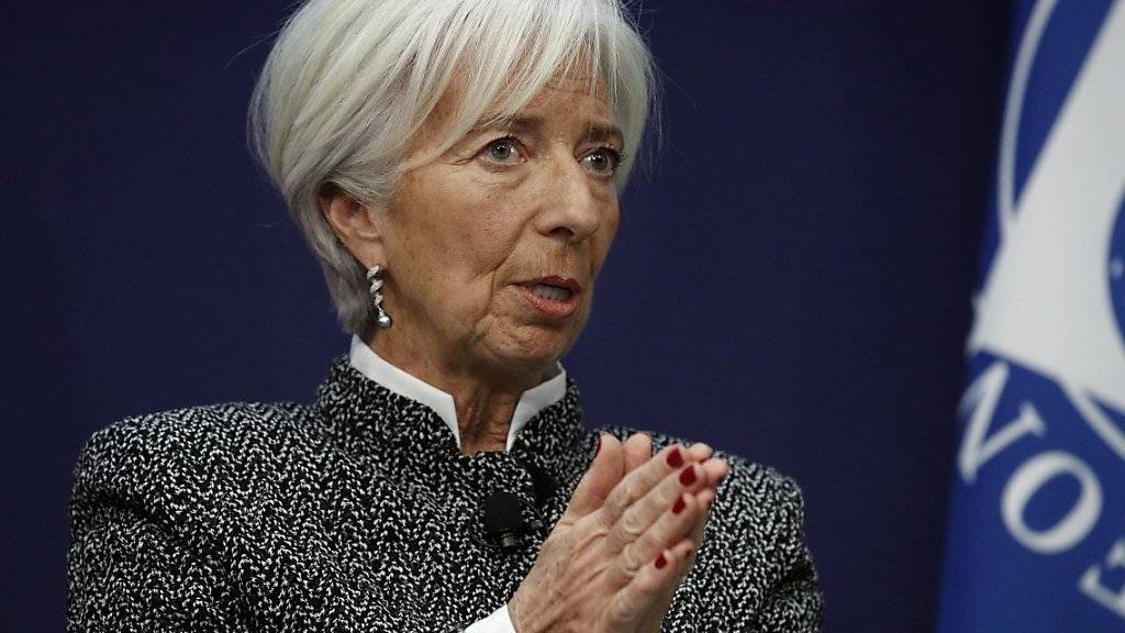 Die Chefin des IWF, Christine Lagarde, sieht die US-Steuerreform kritisch, weil sie die Staatsverschuldung der USA erhöhen dürfte. (Archivbild)