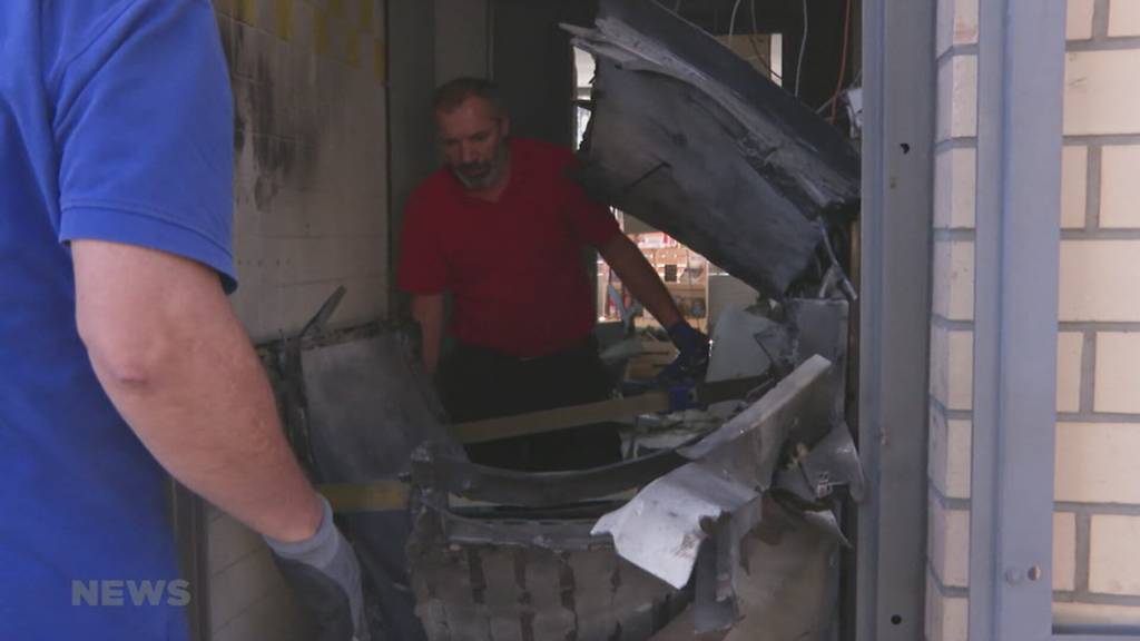 Geldautomat in Utzenstorf gesprengt