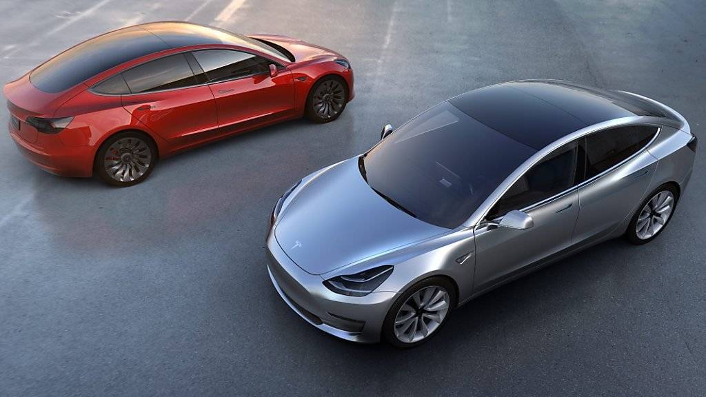 Elektroauto für die Masse: Mit dem erschwinglichen Model 3 stösst Tesla erstmals in die Mittelklasse vor.