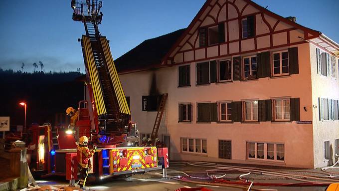 Über zehntausend Franken Sachschaden nach Brand in Mehrfamilienhaus