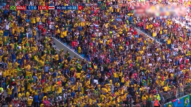 Brasilien beisst sich an Costa Rica die Zähne aus