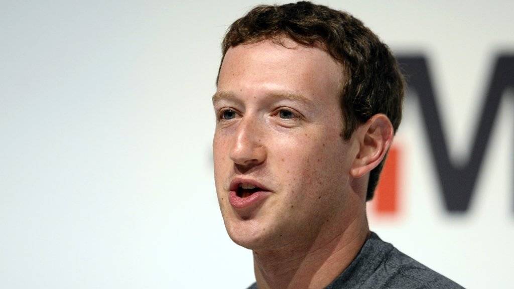 «Auch die Konservativen sind wichtig»: Facebook-CEO Mark Zuckerberg reagiert auf die Manipulationsvorwürfe. (Archivbild)