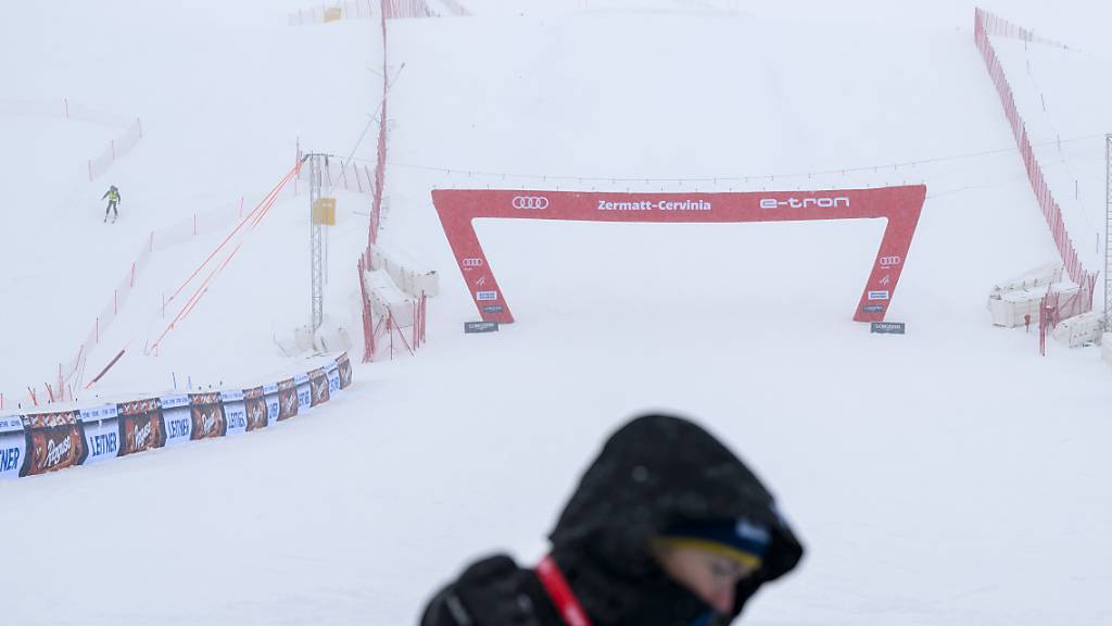 Die Bedingungen lassen am Samstag kein Rennen in Zermatt/Cervinia zu