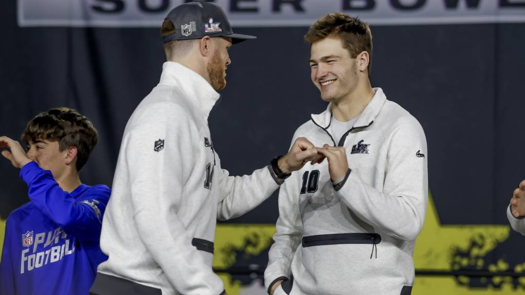 Vor dem Super Bowl stehen wie immer die Quarterbacks im Fokus