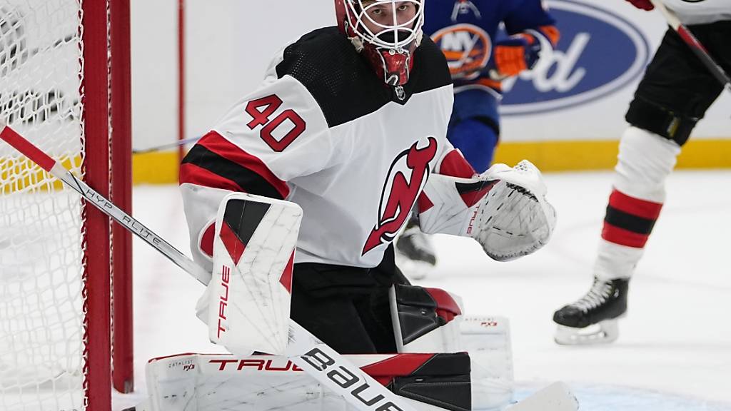 Akira Schmid darf wieder zu den New Jersey Devils