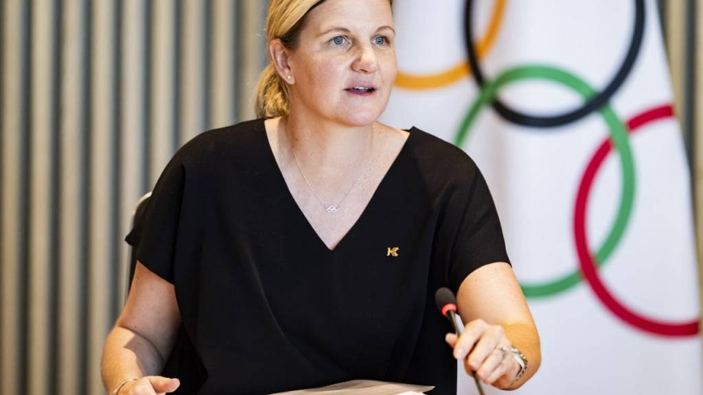 Kirsty Coventry bei ihrem ersten IOC-Meeting als Präsidentin