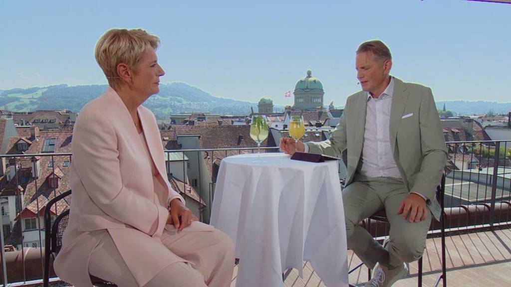 «SommerTalk» mit Bundespräsidentin Karin Keller-Sutter 