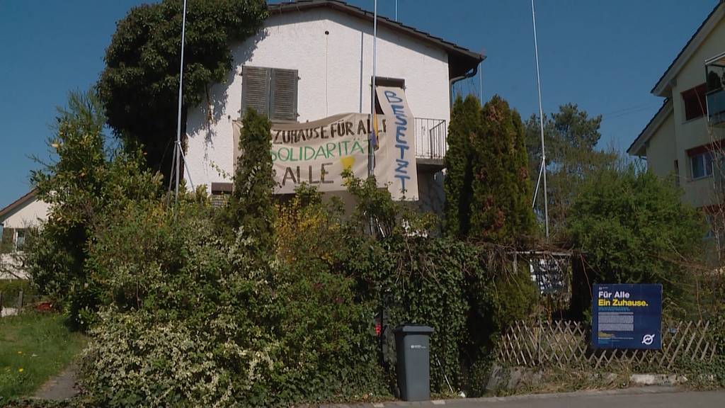 „Wegen Corona“: Besetztes Haus in Altstetten