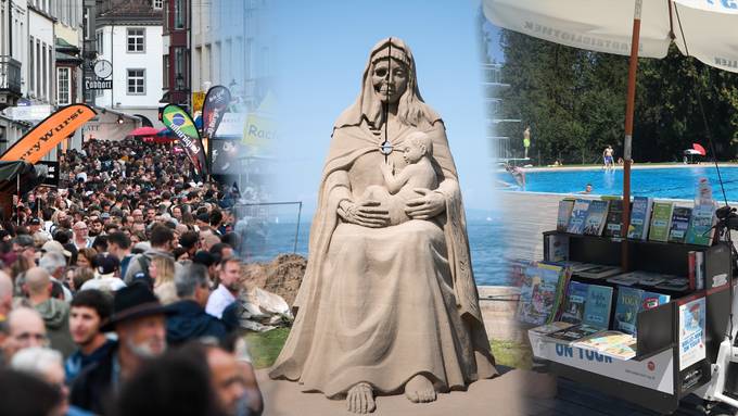 St.Galler Fest, Sandskulpturen und Biblio-Bike – unsere Wochenendtipps