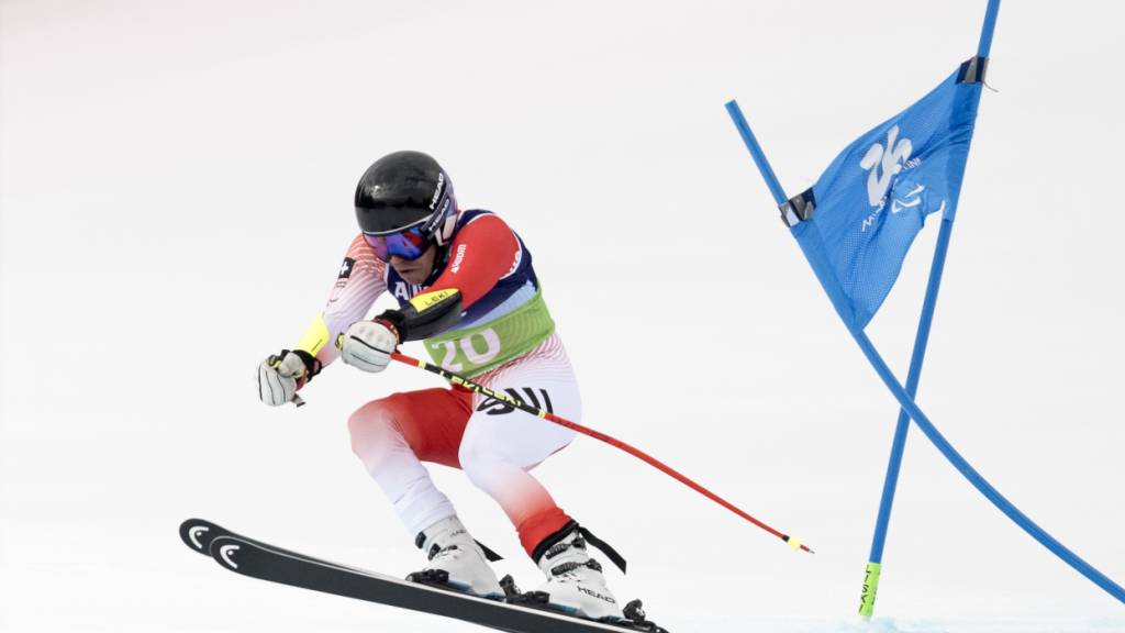 Robin Cuche holt im Riesenslalom seine nächste paralympische Medaille
