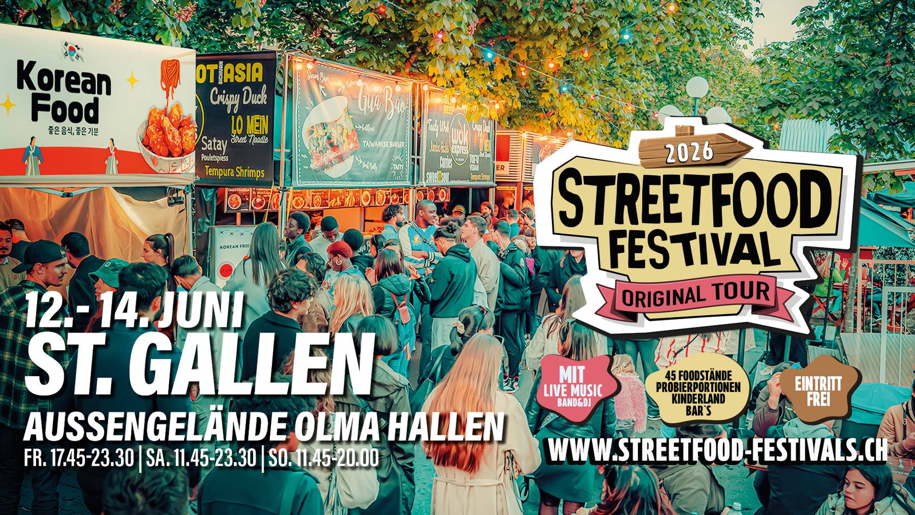 Streetfood Festival St. Gallen