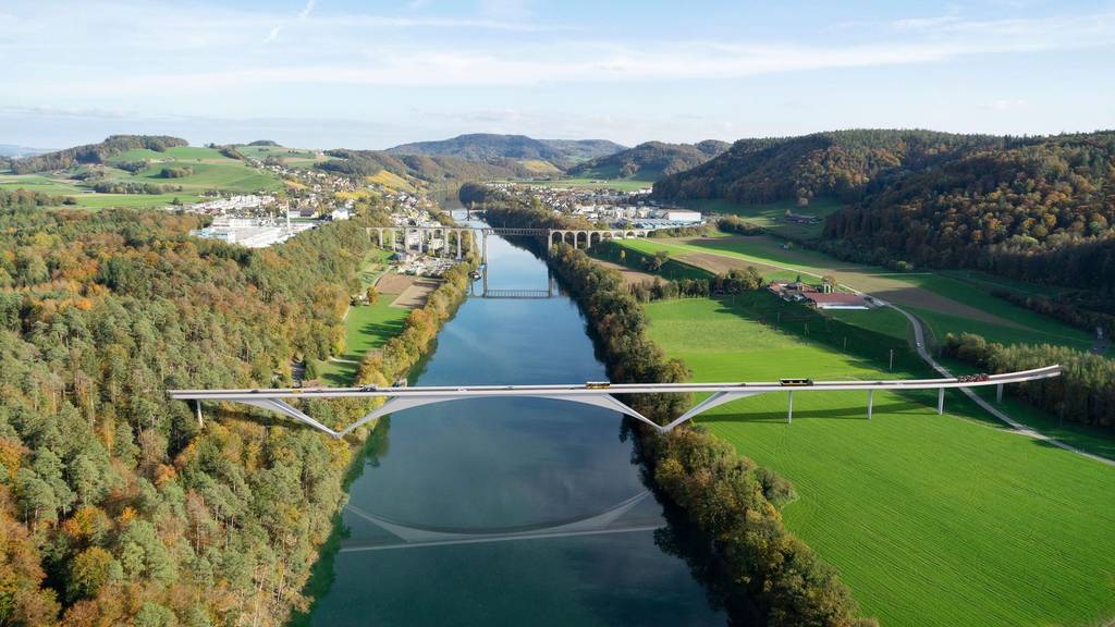 Neue Calatrava-Brücke kostet 275 Millionen Franken – Grüne sprechen von «Scheinlösung»