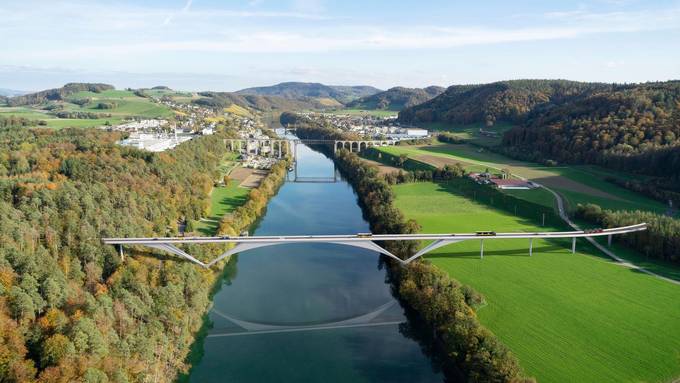 Neue Umfahrung samt Calatrava-Brücke kostet 275 Millionen Franken