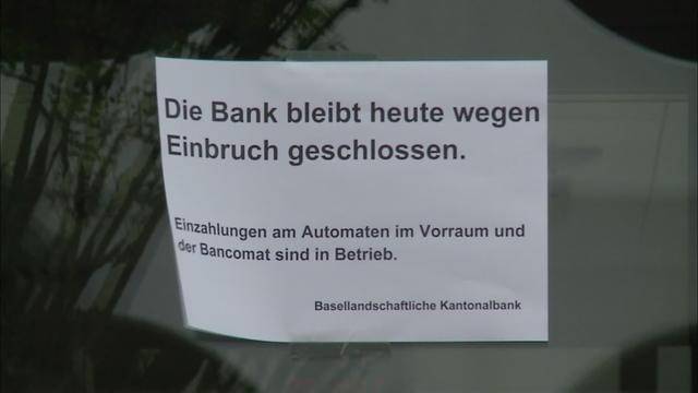 Misslungener Banküberfall