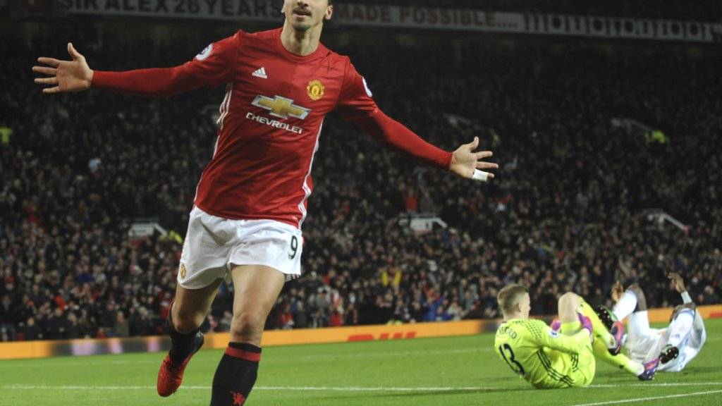 Zlatan Ibrahimovic steht bei Manchester United vor seinem Comeback.